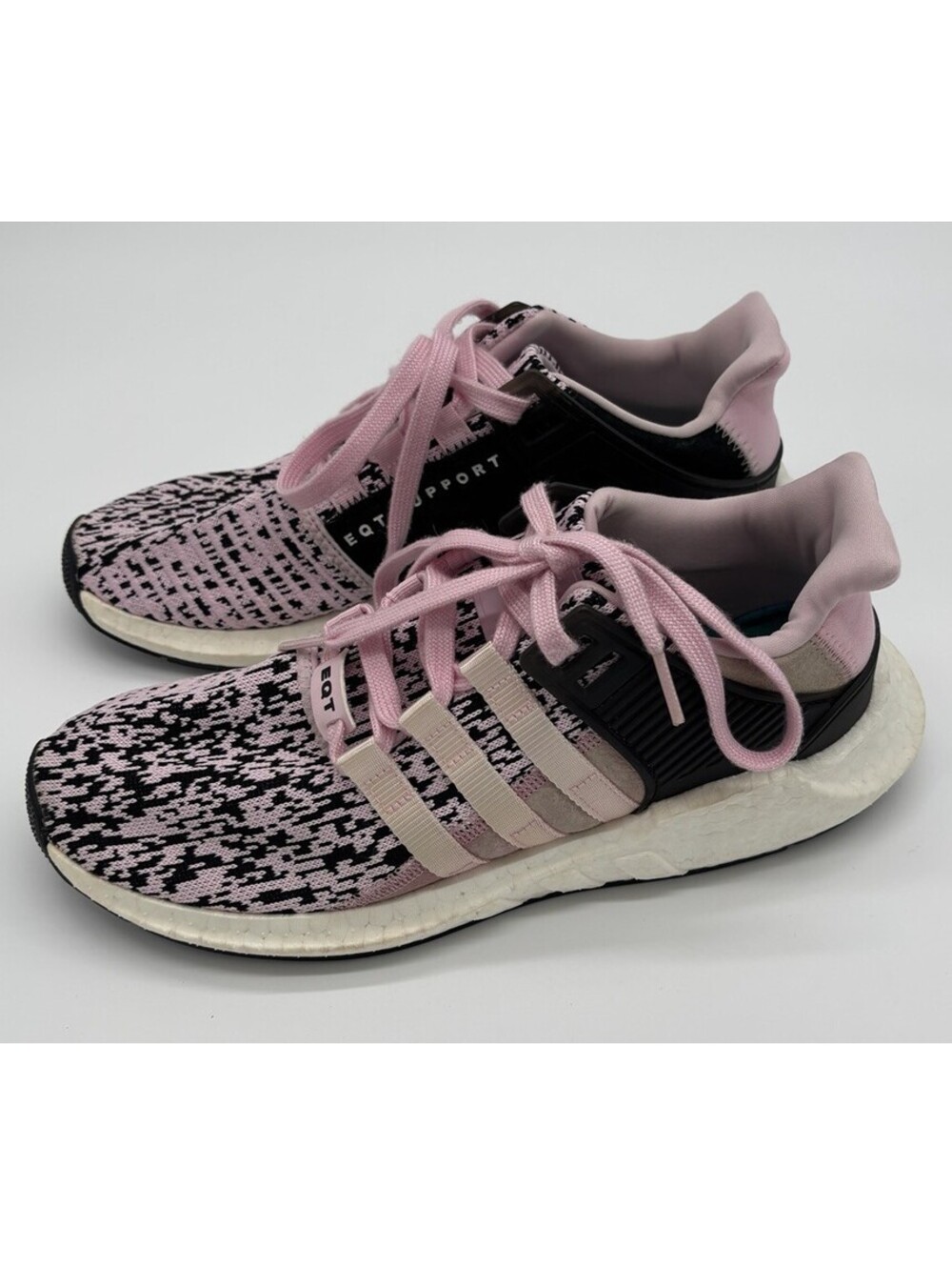 Adidas Men's EQT Support Pink/White BZ0583 Fashion Shoe Size 9